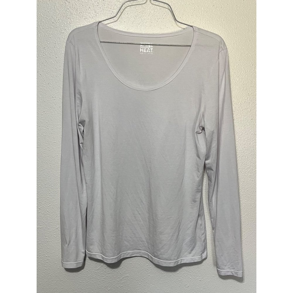 32 Degree Heat Top Base Layer White Womans Size L